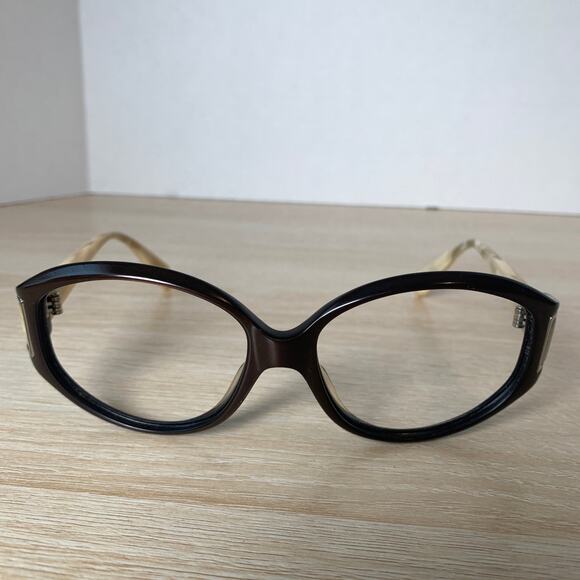 Oliver Peoples Black and Cream FRAMES ONLY main image 7